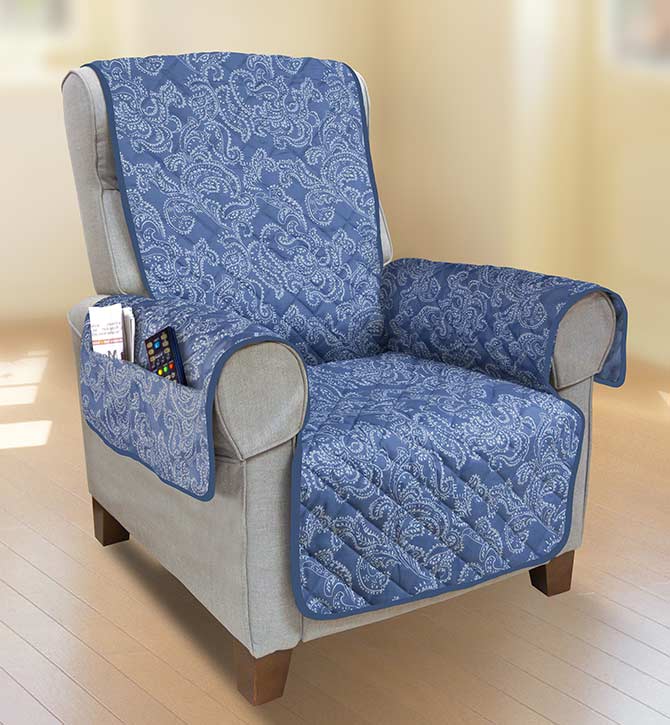 Paisley Reversible Sofa Protector