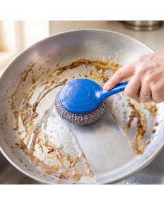Scourer With Handle & Refills