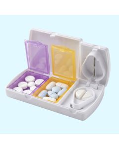 Pill Cutter & Storage Case