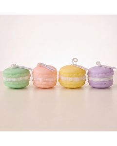 Set of 4 Macaron Scented Candles