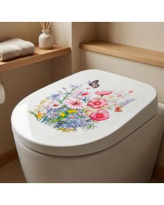 Removable Toilet Decal