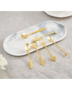 6 Piece Vintage-Style Spoon & Fork Set