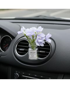 Floral Vase Car  Aromatherapy
