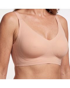 Clara Beige Wireless Comfort Bra