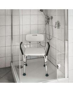 Altus Shower Bath Chair with Armrest & Back