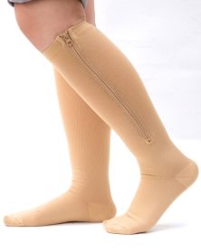 Zip-up Compression Leg Socks