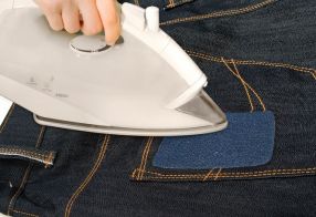 Denim Iron on Patches (16pk)