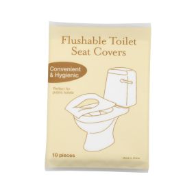 Flushable Toilet Seat Covers 10pk