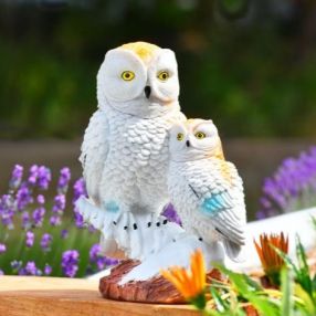 Solar Garden Owl