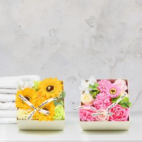Scented Flower Soap Box