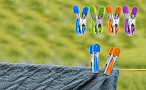 Colourful Steel Peg Set/24