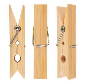 Wooden Clothes Pegs 50pk