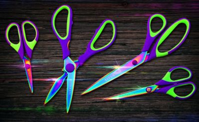 Titanium Scissors Set of 4