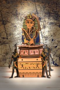 DIY Pharaoh Wooden Music Box 