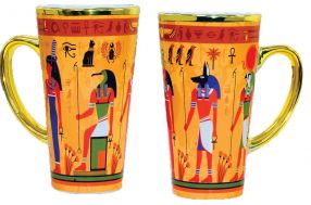 Two Egyptian Coffee Mugs 
